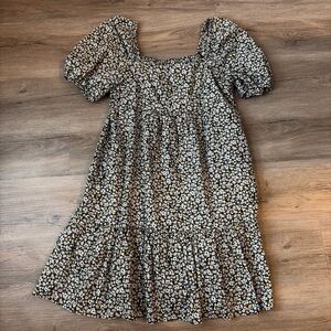 100% cotton Uniqlo floral dress